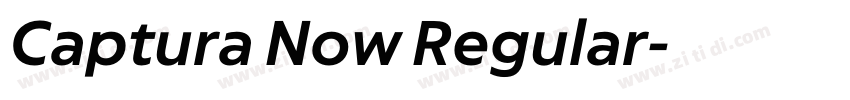 Captura Now Regular字体转换